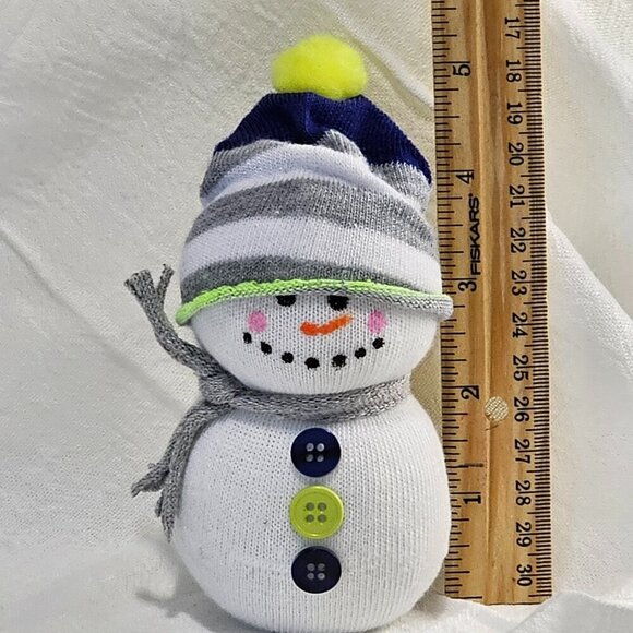 Hand Crafted Other - Cute Stuffed Snowman NWT